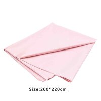 Bed Sheet Cover Pink PVC