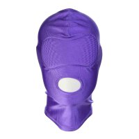 Purple BDSM Hood Mouth Only