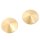 Metal Round Nipple Covers Gold