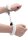 Pleasure Handcuffs Furry - White