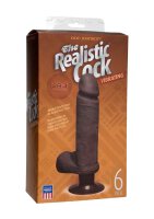 The Realistic Cock - ULTRASKYN - Vibrating 6 Inch -...