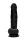 Vibrating Realistic Cock - 8" - With Scrotum - Black