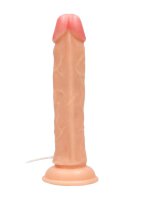 Vibrating Realistic Cock - 9" - Skin