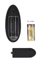 Vibrating Realistic Cock - 11" - With Scrotum - Black