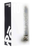 Realistic Cock - With Scrotum - Black 25,5 cm