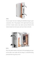 Realistic Cock - With Scrotum - Black 25,5 cm