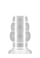 No.49 Small Hollow Tunnel Butt Plug Translucent 3,2 - 4,3 cm