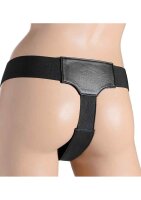 Bella  Adjustable Velvet Lined Strap On Harness