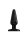 Butt Plug Basic Black 2,5 cm
