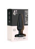 Butt Plug Basic Black 3,3 cm