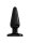 Butt Plug Basic Black 3,3 cm