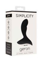 GERON Anal vibrator Black