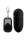 MACEY remote control vibrating egg Black