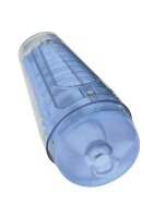 Doc Johnson MAINSQUEEZE Optix Crystal Blue Masturbator