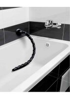 1" Swirl Hose 18" Long Black