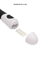 Ribbed Vibrator Black