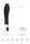 Ribbed Vibrator Black
