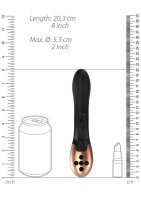 Heating Rabbit Vibrator Opulent Black