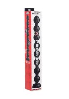 Hosed 2" Beaded Hose - 19" long Black