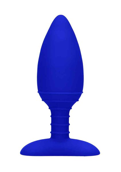 Heating Anal Butt Plug Glow Blue