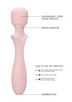 Loveline Massage Wand Jiggle Pink