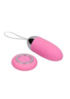 Luca Rechargeable Remote Control Vibrating Egg Pink