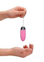 Luca Rechargeable Remote Control Vibrating Egg Pink