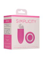 Ethan Rechargeable Remote Control Vibrating Egg Pink