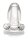 Gape Glory Clear Hollow Anal Plug Transparent