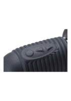 Power Pounder Vibrating and Thrusting Silicone Dildo Black