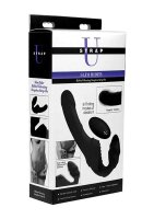 Strap U Pro Rider 9X Vibrating Silicone Strapless Strap On with Remote Control