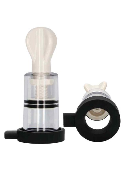 Electro Nipple Suckers Transparent