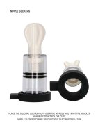 Electro Nipple Suckers Transparent