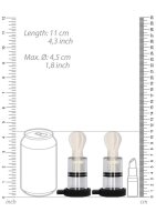 Electro Nipple Suckers Transparent