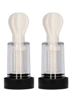 Electro Nipple Suckers Transparent