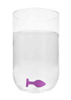 Diamond Heart Butt Plug Regular Purple