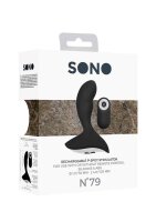 No. 79 Rechargeable P-Spot Stimulator Black