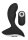 No. 79 Rechargeable P-Spot Stimulator Black
