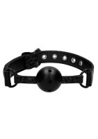 Breathable Luxury Ball Gag Black