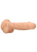 Silicone Dildo With Balls 22,8 cm Flesh