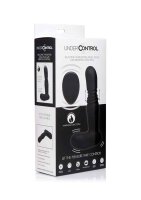 Silicone Thrusting Anal Plug with Remote Control