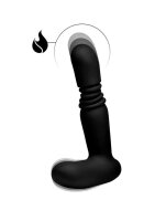 Silicone Thrusting Anal Plug with Remote Control