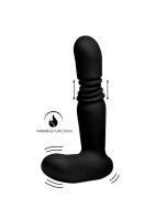 Silicone Thrusting Anal Plug with Remote Control