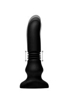 Silicone Vibrating & Thrusting Plug