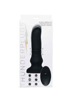 Silicone Vibrating & Thrusting Plug