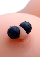 Dragon Orbs Nubbed Silicone Magnetic Balls - Black