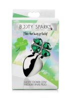 Lucky Clover Gem - Medium - Silver