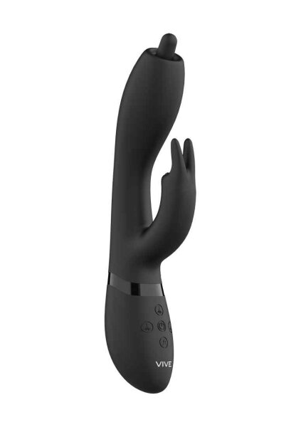 Nilo - Pinpoint Rotating G-Spot Rabbit - Black