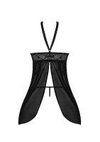 Baby Doll Fly Away Back & G-Set Black Queen Size 2 XL