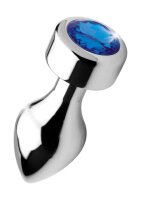 Weighted Base Aluminum Plug Blue Gem - Medium